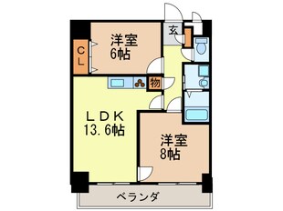 MERIDIANの物件間取画像